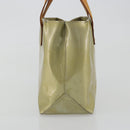 LOUIS VUITTON Monogram Vernis Reade PM Hand Bag Gris M91145 LV Auth 196185-3