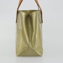 LOUIS VUITTON Monogram Vernis Reade PM Hand Bag Gris M91145 LV Auth 196185-4