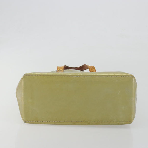 LOUIS VUITTON Monogram Vernis Reade PM Hand Bag Gris M91145 LV Auth 196185