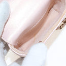 CHANEL Matelasse Chain Shoulder Pouch Caviar Skin Pink Gold Tone CC Auth 196186V-20