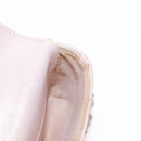 CHANEL Matelasse Chain Shoulder Pouch Caviar Skin Pink Gold Tone CC Auth 196186V-21