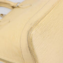 LOUIS VUITTON Epi Alma Hand Bag Vanilla M5214A LV Auth 196188-15