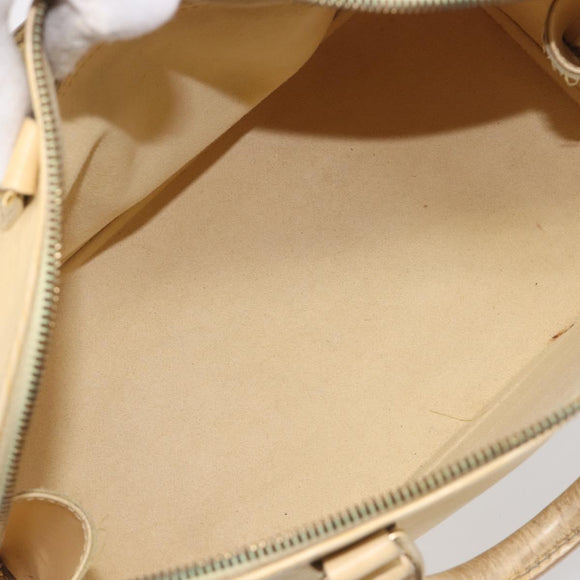 LOUIS VUITTON Epi Alma Hand Bag Vanilla M5214A LV Auth 196188
