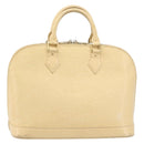 LOUIS VUITTON Epi Alma Hand Bag Vanilla M5214A LV Auth 196188-13