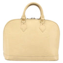 LOUIS VUITTON Epi Alma Hand Bag Vanilla M5214A LV Auth 196188-2