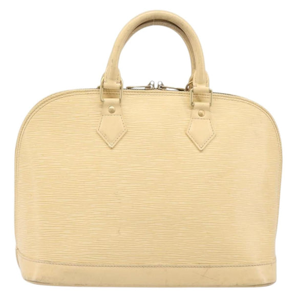 LOUIS VUITTON Epi Alma Hand Bag Vanilla M5214A LV Auth 196188