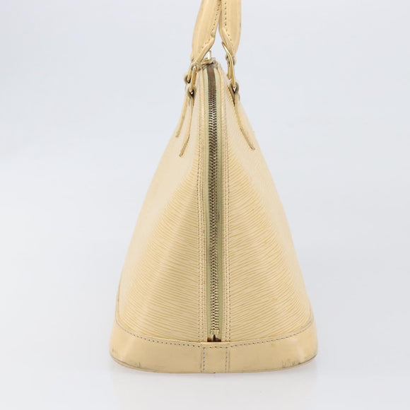 LOUIS VUITTON Epi Alma Hand Bag Vanilla M5214A LV Auth 196188