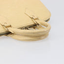 LOUIS VUITTON Epi Alma Hand Bag Vanilla M5214A LV Auth 196188-7