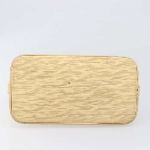 LOUIS VUITTON Epi Alma Hand Bag Vanilla M5214A LV Auth 196188