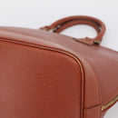 LOUIS VUITTON Epi Alma Hand Bag Brown M52143 LV Auth 196190-14