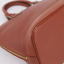 LOUIS VUITTON Epi Alma Hand Bag Brown M52143 LV Auth 196190-15