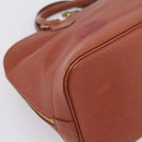 LOUIS VUITTON Epi Alma Hand Bag Brown M52143 LV Auth 196190-17