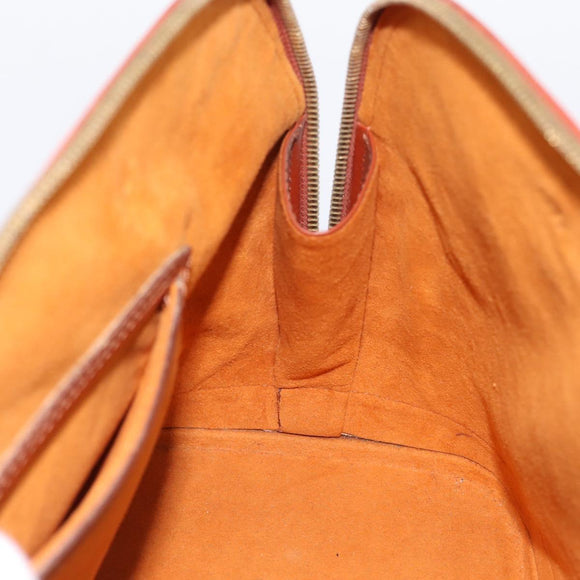 LOUIS VUITTON Epi Alma Hand Bag Brown M52143 LV Auth 196190