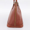 LOUIS VUITTON Epi Alma Hand Bag Brown M52143 LV Auth 196190-4