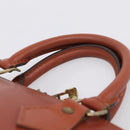 LOUIS VUITTON Epi Alma Hand Bag Brown M52143 LV Auth 196190-8