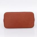 LOUIS VUITTON Epi Alma Hand Bag Brown M52143 LV Auth 196190-5