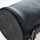 LOUIS VUITTON Monogram Eclipse Bottle Holder Porte Boutille GI0398 Auth 196192V-18