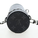 LOUIS VUITTON Monogram Eclipse Bottle Holder Porte Boutille GI0398 Auth 196192V-6