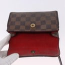 LOUIS VUITTON Damier Ebene Pochette Florentine Waist Bag N51856 LV Auth 196194-9