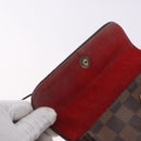 LOUIS VUITTON Damier Ebene Pochette Florentine Waist Bag N51856 LV Auth 196194-19