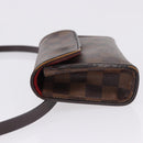 LOUIS VUITTON Damier Ebene Pochette Florentine Waist Bag N51856 LV Auth 196194-4