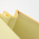 LOUIS VUITTON Monogram Vernis Spring Street Lime Yellow M91068 LV Auth 196196-11