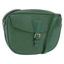 LOUIS VUITTON Epi Jeune Fille MM Shoulder Bag Green M52154 LV Auth 196197V-1