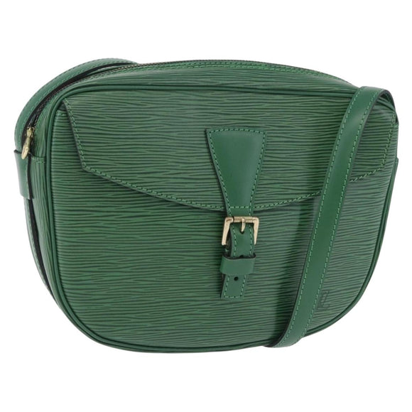 LOUIS VUITTON Epi Jeune Fille MM Shoulder Bag Green M52154 LV Auth 196197V