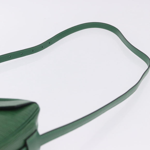 LOUIS VUITTON Epi Jeune Fille MM Shoulder Bag Green M52154 LV Auth 196197V