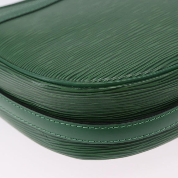 LOUIS VUITTON Epi Jeune Fille MM Shoulder Bag Green M52154 LV Auth 196197V