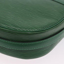 LOUIS VUITTON Epi Jeune Fille MM Shoulder Bag Green M52154 LV Auth 196197V-22