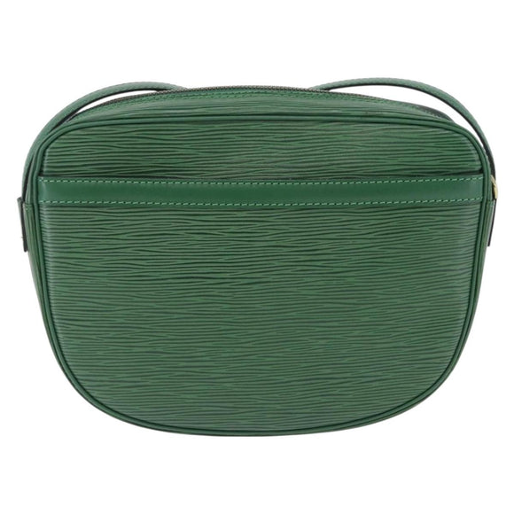 LOUIS VUITTON Epi Jeune Fille MM Shoulder Bag Green M52154 LV Auth 196197V