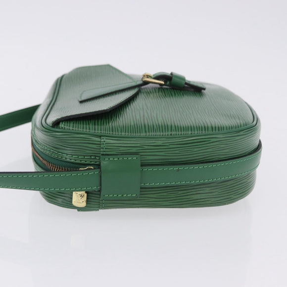 LOUIS VUITTON Epi Jeune Fille MM Shoulder Bag Green M52154 LV Auth 196197V