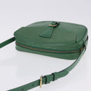 LOUIS VUITTON Epi Jeune Fille MM Shoulder Bag Green M52154 LV Auth 196197V-15