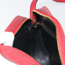 LOUIS VUITTON Epi Jeune Fille MM Shoulder Bag Red M52157 LV Auth 196198-20