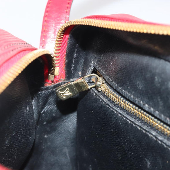 LOUIS VUITTON Epi Jeune Fille MM Shoulder Bag Red M52157 LV Auth 196198