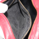 LOUIS VUITTON Epi Jeune Fille MM Shoulder Bag Red M52157 LV Auth 196198-12