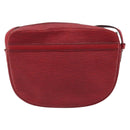 LOUIS VUITTON Epi Jeune Fille MM Shoulder Bag Red M52157 LV Auth 196198-2