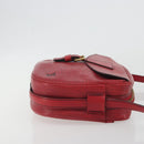LOUIS VUITTON Epi Jeune Fille MM Shoulder Bag Red M52157 LV Auth 196198-3