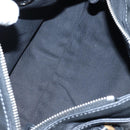 Chloe Paddington Hand Bag Leather Black Gold Tone Auth 196199V-10