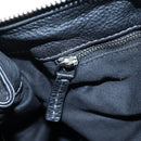 Chloe Paddington Hand Bag Leather Black Gold Tone Auth 196199V-23