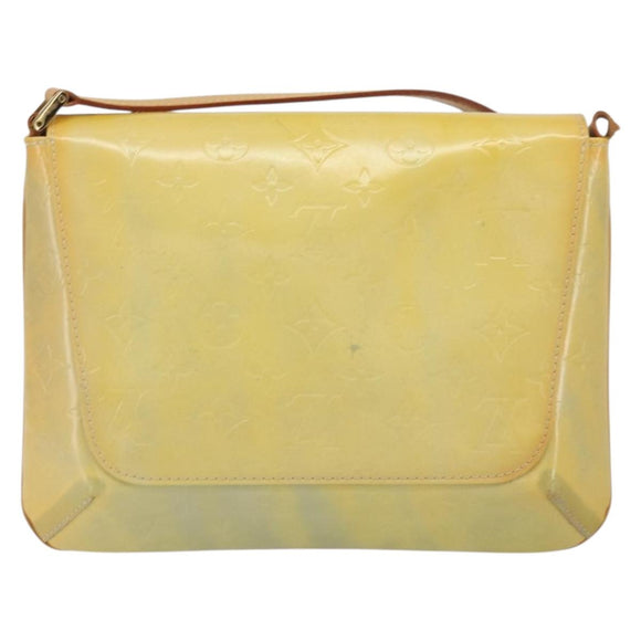 LOUIS VUITTON Monogram Vernis Thompson Street Bag Gris M91008 LV Auth 196204