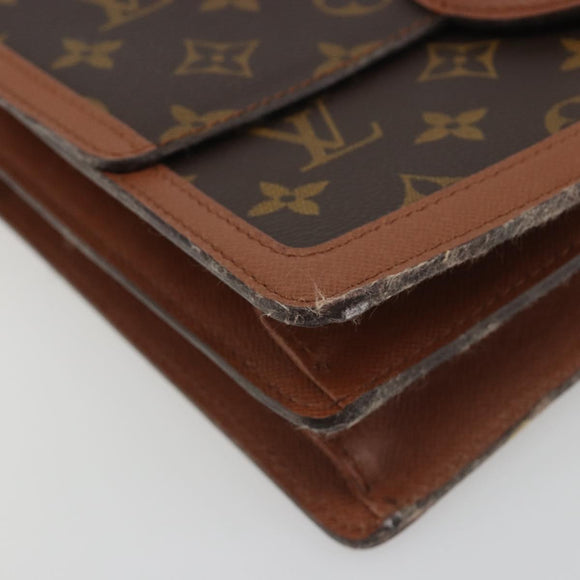 LOUIS VUITTON Monogram Raspail Shoulder Bag M51372 LV Auth 196205A