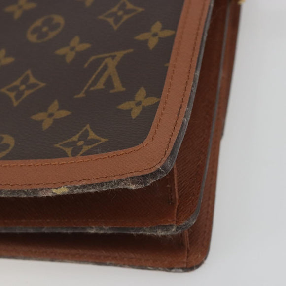 LOUIS VUITTON Monogram Raspail Shoulder Bag M51372 LV Auth 196205A