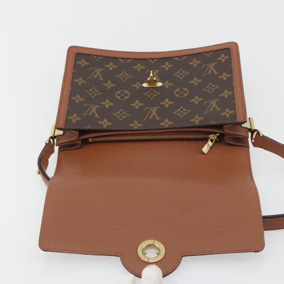 LOUIS VUITTON Monogram Raspail Shoulder Bag M51372 LV Auth 196205A
