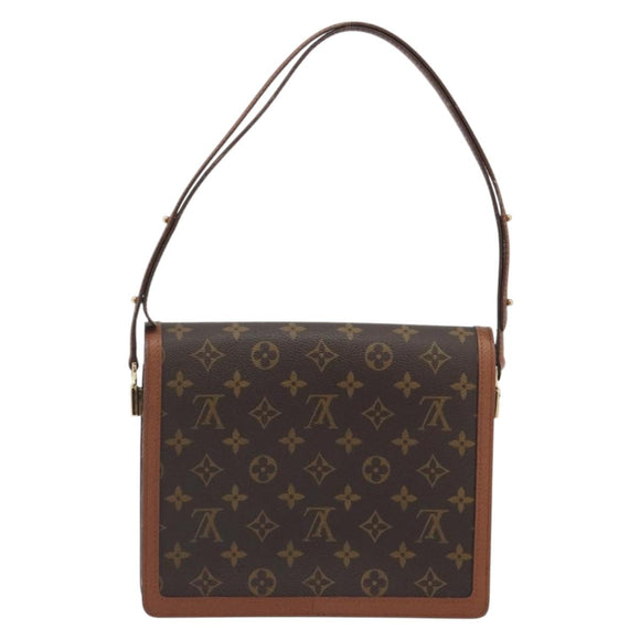 LOUIS VUITTON Monogram Raspail Shoulder Bag M51372 LV Auth 196205A