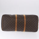 LOUIS VUITTON Monogram Keepall 55 Boston Bag M41424 LV Auth 196206-10