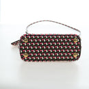 PRADA Saffiano Hand Bag 2way Multicolor Auth 196210V-12