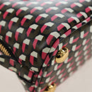 PRADA Saffiano Hand Bag 2way Multicolor Auth 196210V-15