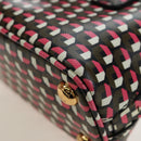PRADA Saffiano Hand Bag 2way Multicolor Auth 196210V-16